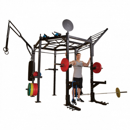 Рендер-0 для Body Solid Hexagon Club Package SR-Hexclub