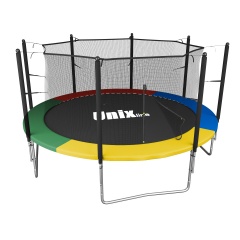Unix Line Simple 10Ft  / 305 см (Color) inside из каталога батутов с защитной сеткой в Екатеринбурге по цене 21170 ₽