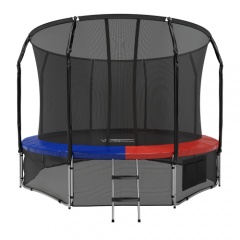 Eclipse Space Twin Blue/Red 12FT из каталога батутов с защитной сеткой в Екатеринбурге по цене 27970 ₽