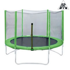 DFC Trampoline Fitness 8FT зеленый внешняя сетка из каталога батутов с защитной сеткой в Екатеринбурге по цене 14450 ₽