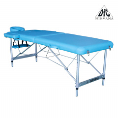 DFC Nirvana Elegant Luxe (голубой) из каталога складных массажных столов в Екатеринбурге по цене 18700 ₽