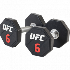 6 кг. в Екатеринбурге по цене 15684 ₽ в категории обрезиненные гантели UFC