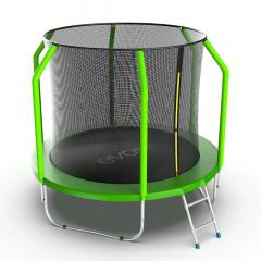 Evo Jump Cosmo 8ft (Green) из каталога батутов с защитной сеткой в Екатеринбурге по цене 22190 ₽