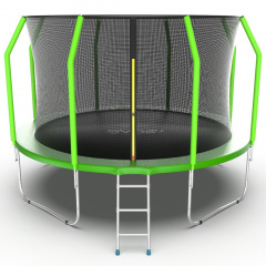 Evo Jump Cosmo 12ft (Green) из каталога батутов с защитной сеткой в Екатеринбурге по цене 35990 ₽