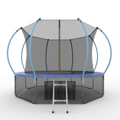 Evo Jump Internal 12ft (Blue) + Lower net из каталога батутов с защитной сеткой в Екатеринбурге по цене 26520 ₽