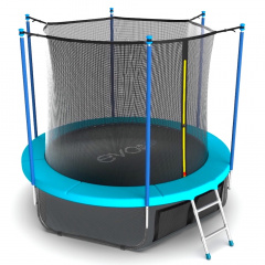Evo Jump Internal 12ft (Wave) + Lower net из каталога батутов с защитной сеткой в Екатеринбурге по цене 26010 ₽
