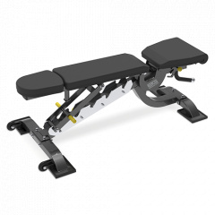 Bronze Gym BR-1008 регулируемая из каталога скамей  в Екатеринбурге по цене 66300 ₽