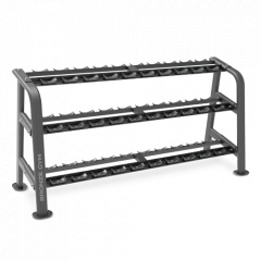 Bronze Gym BR-1027 15 пар из каталога стоек для гантелей в Екатеринбурге по цене 113990 ₽