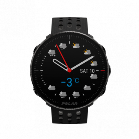 Рендер-3 для Polar с интеллектуальными функциями POLAR Vantage M2, Черный/Серый