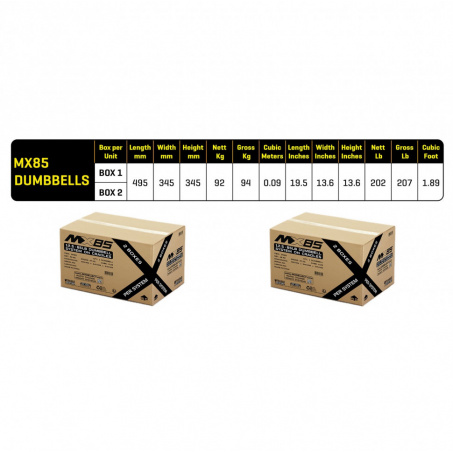 Рендер-8 для First Degree Fitness MX Select MX-85, вес 5.6-38.6 кг, 2 шт без стойки