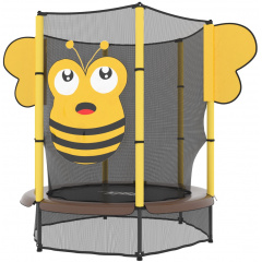 Unix line 4.6 ft Bee (140 cm) из каталога батутов с защитной сеткой в Екатеринбурге по цене 9270 ₽