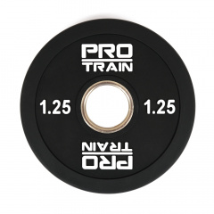 Protrain 1.25 полиуретан PPU-1,25 из каталога дисков для штанги с посадочным диаметром 50 мм. в Екатеринбурге по цене 770 ₽
