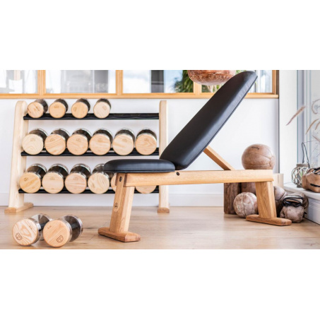 Рендер-4 для NOHrD WeightBench иск кожа, ясень