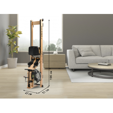 Рендер-3 для UnixFit Wood Rower Light