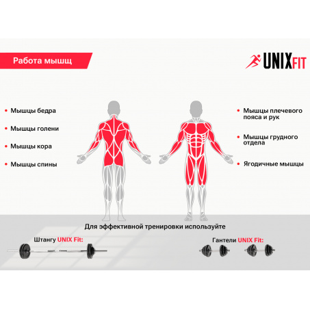Рендер-5 для UnixFit Bench 120P со стойками