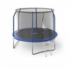 Unix Line Supreme Basic 8 ft (blue) из каталога батутов с защитной сеткой в Екатеринбурге по цене 23890 ₽