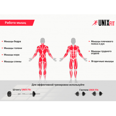 Рендер-1 для UnixFit Bench 120 со стойками