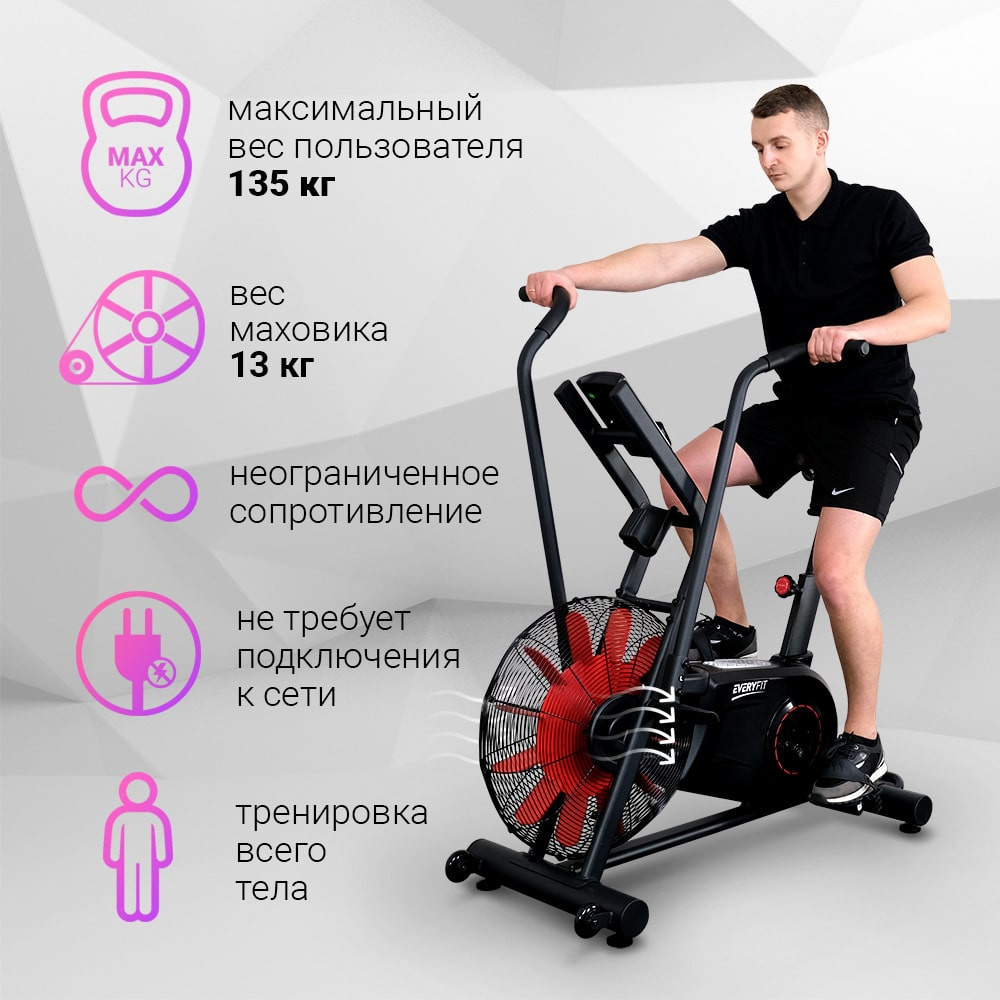 Everyfit ORBF11 ширина тренажера, см - 64