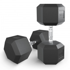 UnixFit гексагональная 37.5 кг из каталога обрезиненных гантелей в Екатеринбурге по цене 11820 ₽