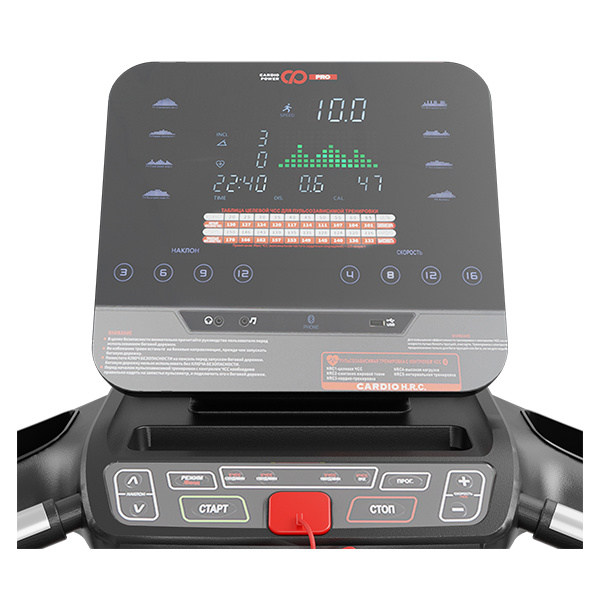 CardioPower PRO CT100 с регулировкой угла наклона