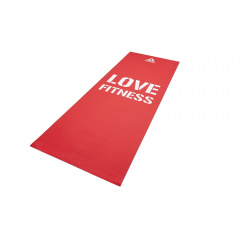 тонкий Love (красн) RAMT-11024RDL в Екатеринбурге по цене 2490 ₽ в категории коврики для йоги и фитнеса Reebok