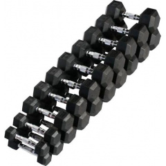 VictoryFit от 1-10 кг VF-SET110 10 пар из каталога гантельных рядов в Екатеринбурге по цене 33490 ₽