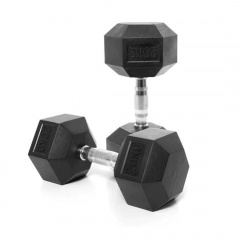VictoryFit гексагональная VF-H200 (20 кг) 1 шт. из каталога обрезиненных гантелей в Екатеринбурге по цене 5870 ₽