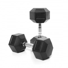 VictoryFit гексагональная VF-H175 (17,5 кг) 1 шт. из каталога обрезиненных гантелей в Екатеринбурге по цене 5100 ₽