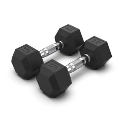 VictoryFit гексагональная VF-H070 (7 кг) 1 шт. из каталога обрезиненных гантелей в Екатеринбурге по цене 2400 ₽