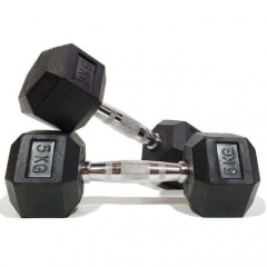VictoryFit гексагональная VF-H050 (5 кг) 1 шт. из каталога обрезиненных гантелей в Екатеринбурге по цене 1720 ₽