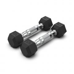 VictoryFit гексагональная VF-H010 (1 кг) из каталога обрезиненных гантелей в Екатеринбурге по цене 640 ₽