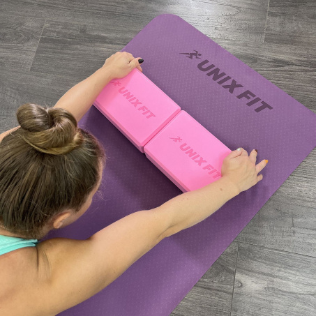 Рендер-9 для UnixFit двусторонний, двуцветный, фиолетовый