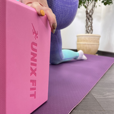 Рендер-7 для UnixFit двусторонний, двуцветный, фиолетовый