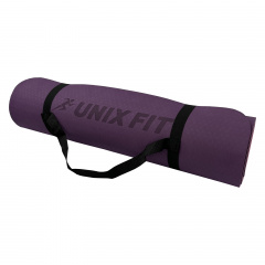 UnixFit двусторонний, двуцветный, фиолетовый из каталога ковриков для йоги и фитнеса в Екатеринбурге по цене 1990 ₽