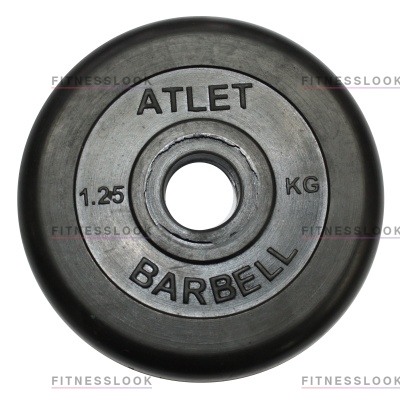 MB Barbell Atlet - 26 мм - 1.25 кг из каталога дисков, грифов, гантелей, штанг в Екатеринбурге по цене 938 ₽