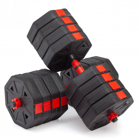 Рендер-0 для VictoryFit гексагональная с грифом, 50 кг. (2 шт. х 25 кг.) VF-DH500