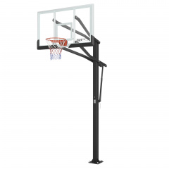 Unix Line B-Stand-PC 72’’x42’’ R45 H230-305 см из каталога стационарных баскетбольных стоек в Екатеринбурге по цене 84920 ₽