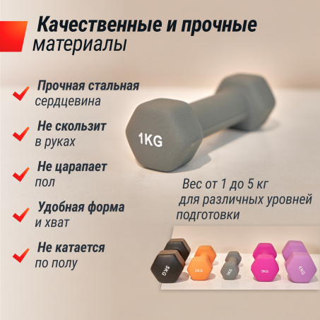 Рендер-2 для UnixFit 1 кг Grey DBNEO1GY