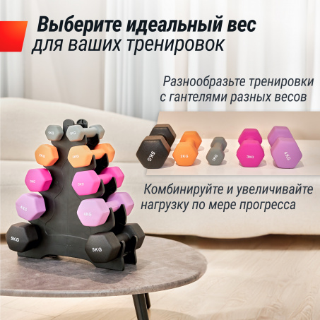Рендер-6 для UnixFit 4 кг Violet DBNEO4VT
