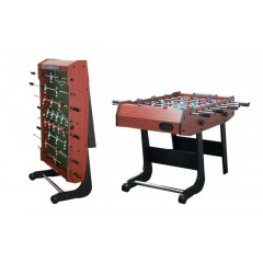 Weekend Billiard Maccabi Mini’’ складной  (121 x 61 x 81 см, махагон) из каталога игровых столов для настольного футбола (кикера) в Екатеринбурге по цене 15795 ₽