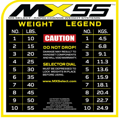Рендер-17 для First Degree Fitness MX Select MX30, вес 3.4-13.9 кг, 1 шт
