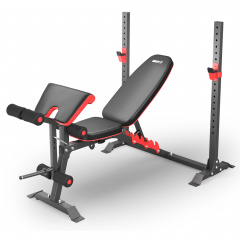 UnixFit BENCH 130DD из каталога скамей со стойкой в Екатеринбурге по цене 22020 ₽