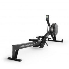 UnixFit Air Magnetic Rower-X Black из каталога гребных тренажеров в Екатеринбурге по цене 84890 ₽