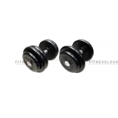 MB Barbell Tight Set 43.5 кг из каталога обрезиненных гантелей в Екатеринбурге по цене 14200 ₽