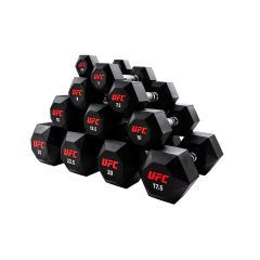 Octagon Dumbbell 5 пар от 10 до 20кг в Екатеринбурге по цене 113095 ₽ в категории гантельные ряды UFC