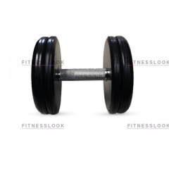 MB Barbell классик - 17 кг из каталога обрезиненных гантелей в Екатеринбурге по цене 3671 ₽