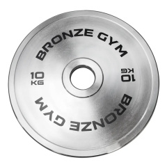 Bronze Gym 10 кг BGPLST100 из каталога дисков для штанги с посадочным диаметром 50 мм. в Екатеринбурге по цене 9590 ₽