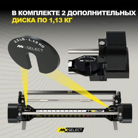Рендер-5 для MX Select MX125 EVO, 14,2 – 55.9 кг, 2 шт со стойкой