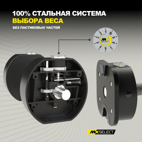 Рендер-1 для MX Select MX125 EVO, 14,2 – 55.9 кг, 2 шт со стойкой