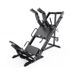 DFC STEELVER SV9205 Жим ногами / Гакк-машина из каталога стоек для грифов в Екатеринбурге по цене 187000 ₽